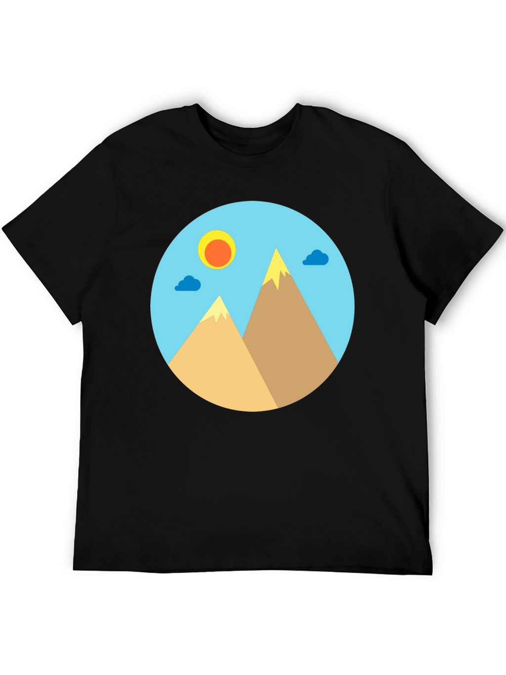 Mountain View Graphic T-Shirt - Unisex Cotton Tee
