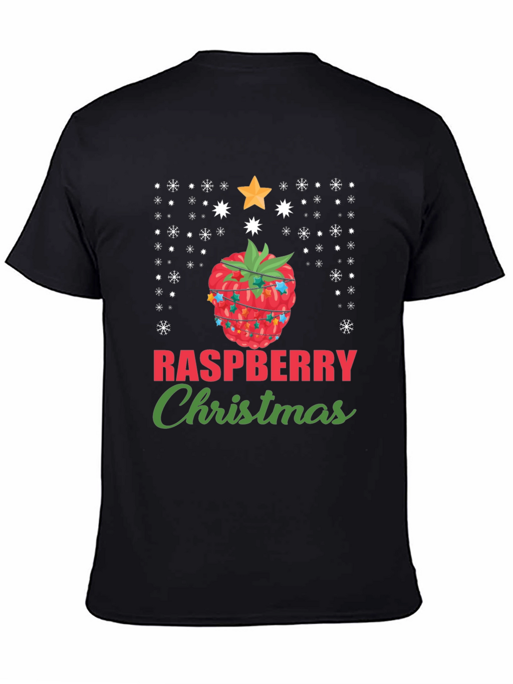 Raspberry Christmas Graphic Tee