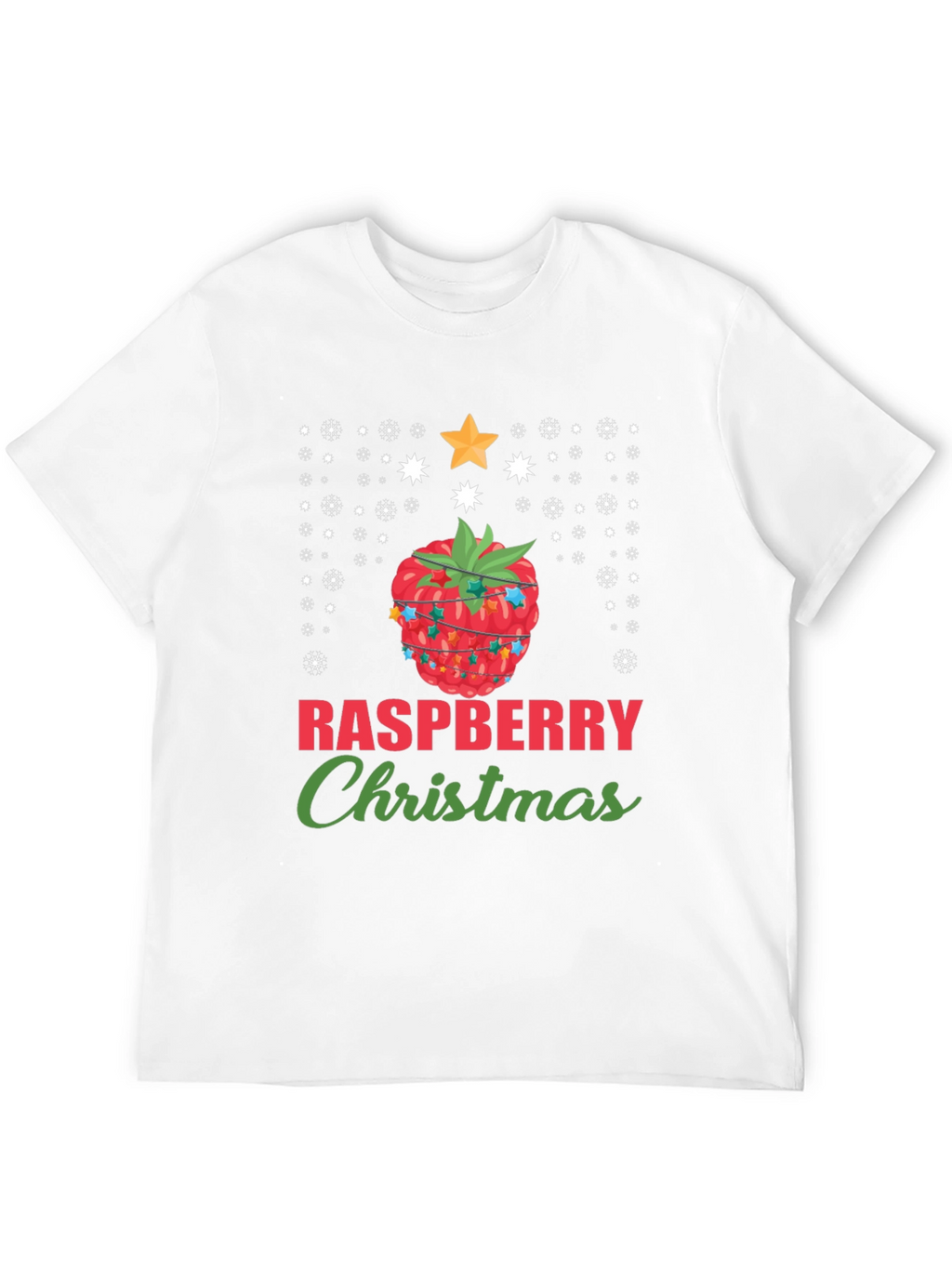 Raspberry Christmas Graphic Tee