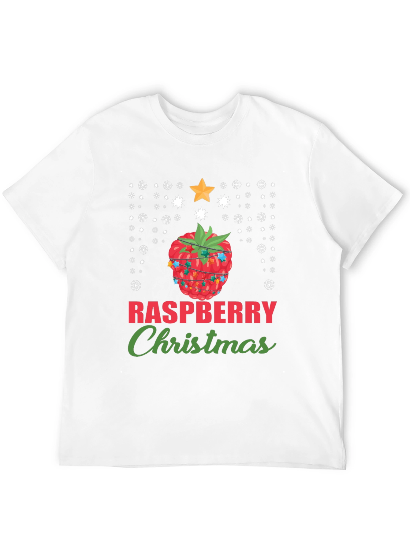 Raspberry Christmas Graphic Tee