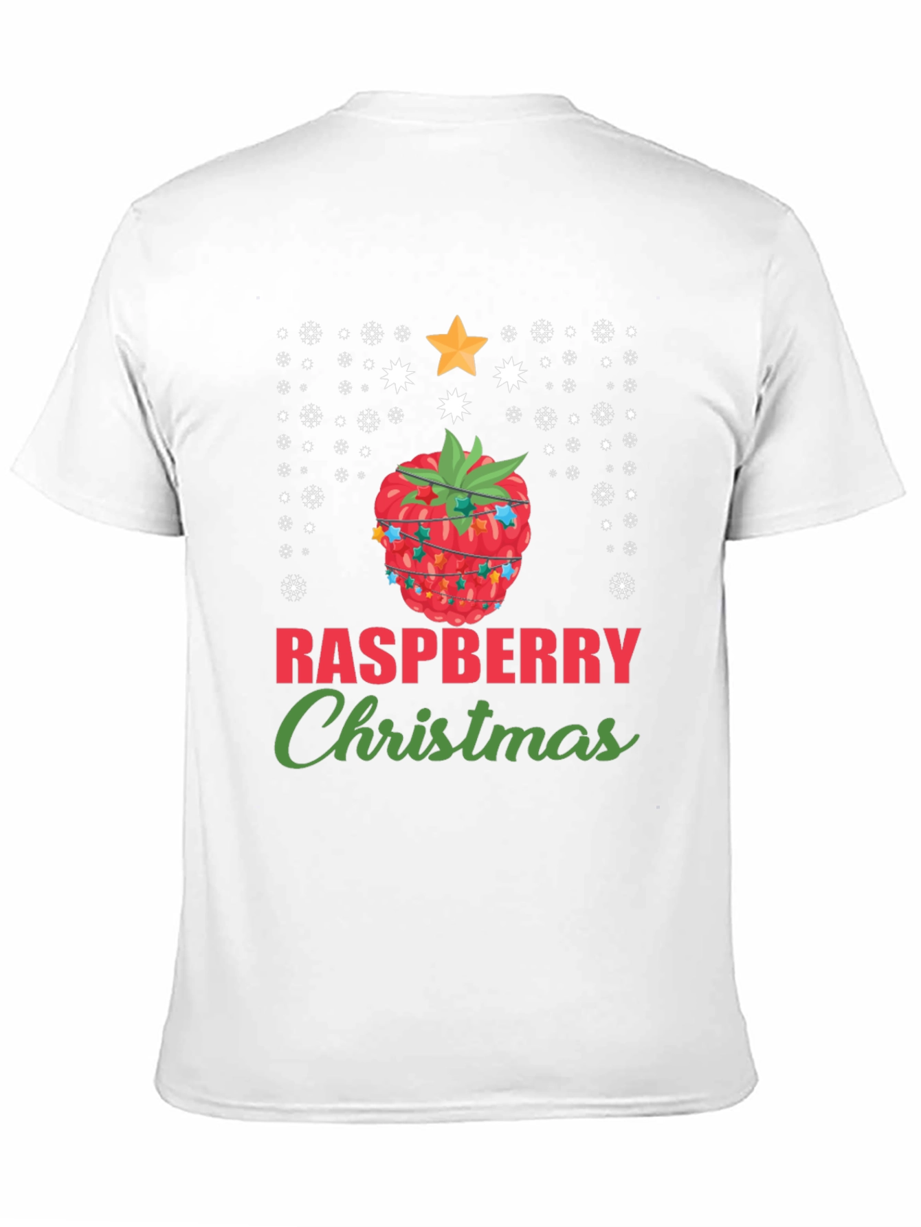 Raspberry Christmas Graphic Tee