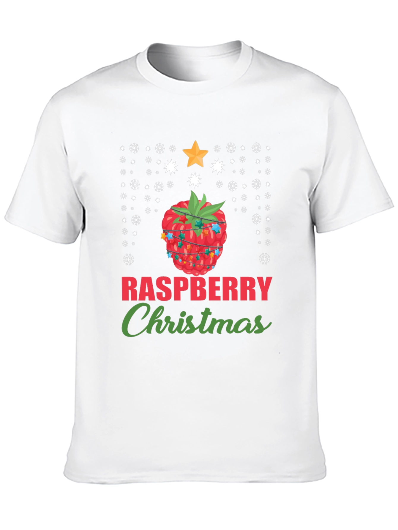 Raspberry Christmas Graphic Tee