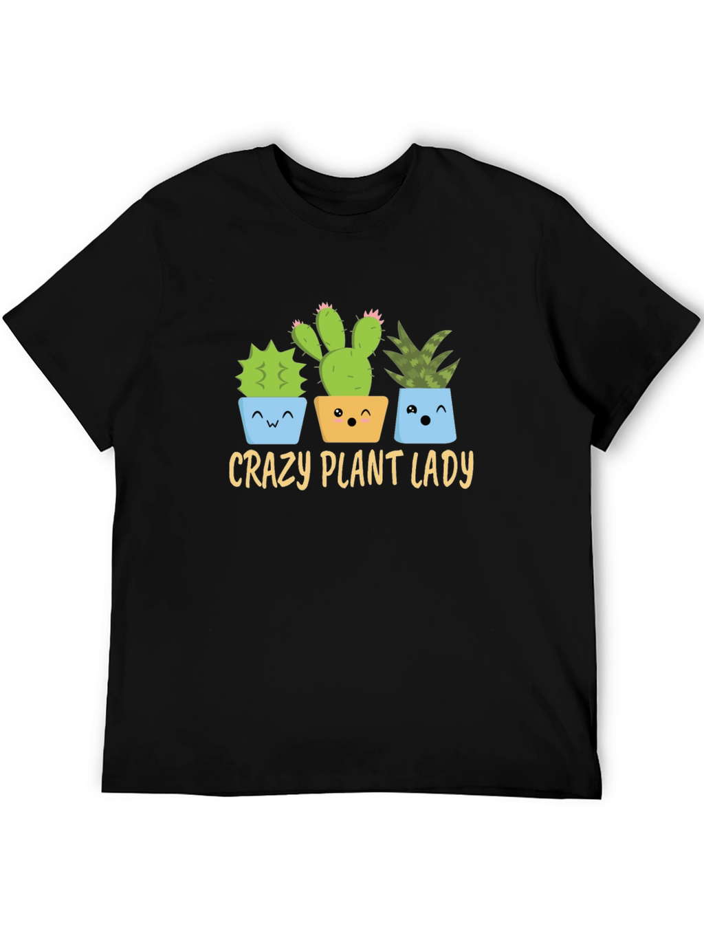 Crazy Plant Lady T-Shirt - Succulent Design