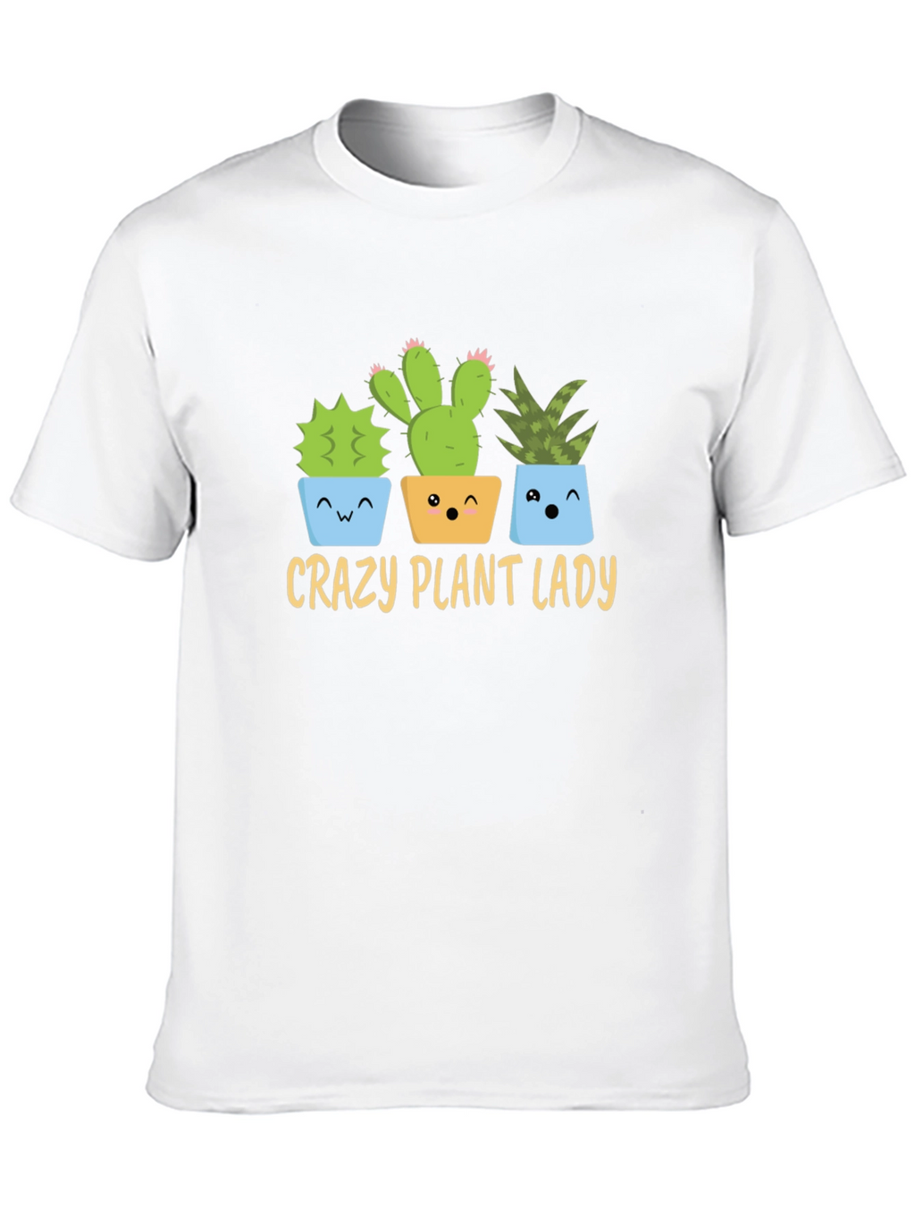 Crazy Plant Lady T-Shirt - Succulent Design