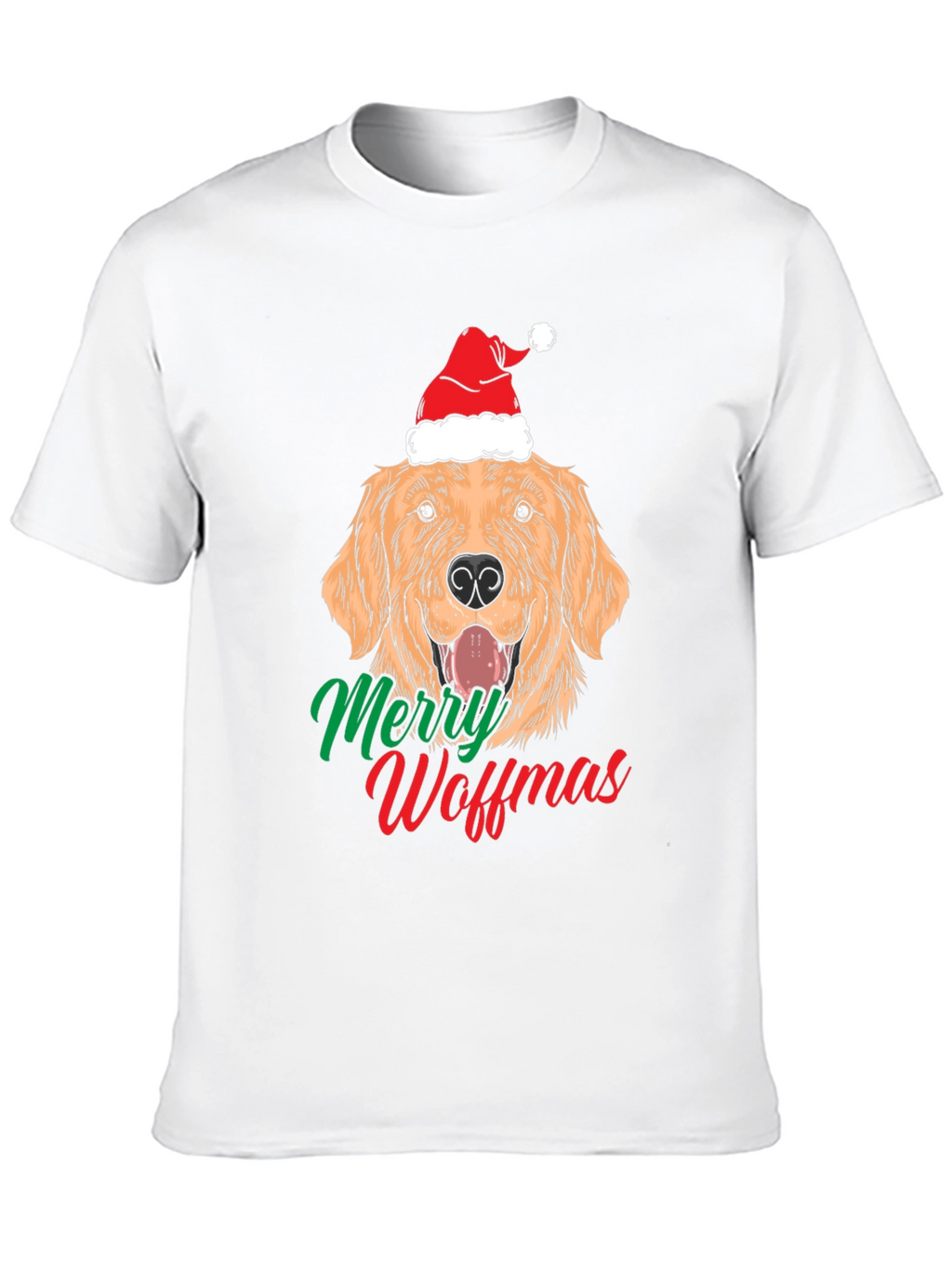 Merry Woffmas Dog Christmas T-Shirt