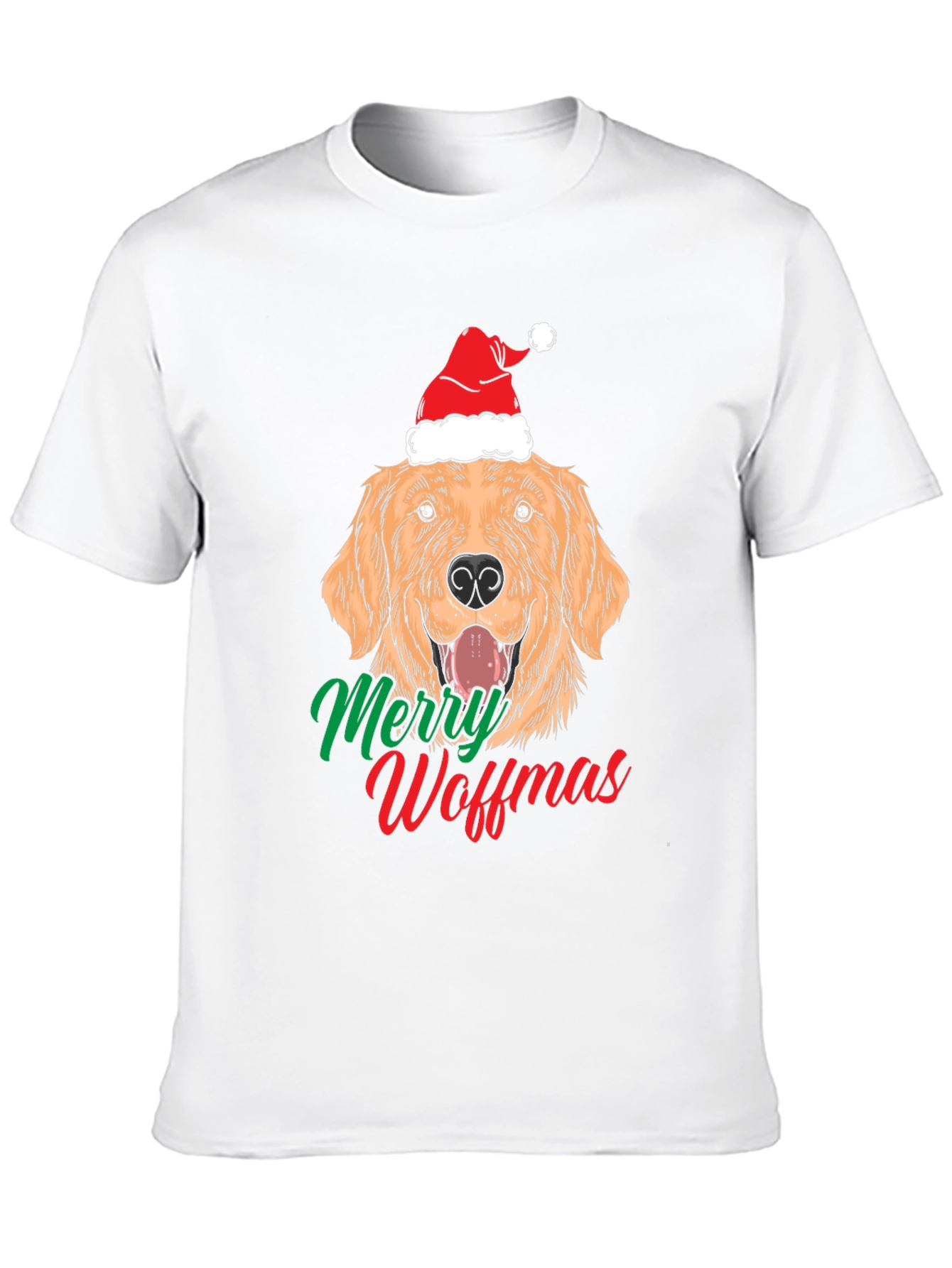 Merry Woffmas Dog Christmas T-Shirt