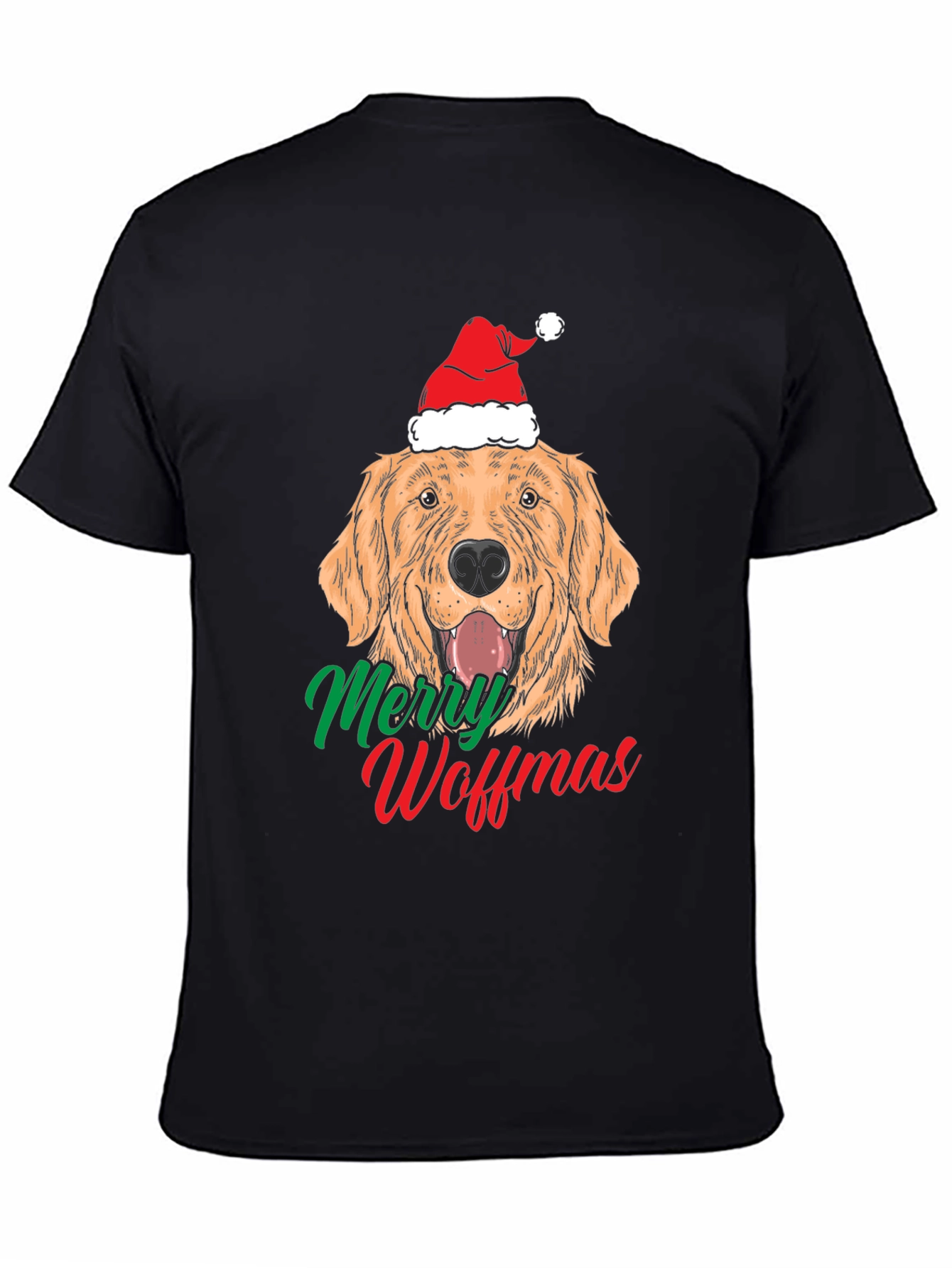 Merry Woffmas Dog Christmas T-Shirt