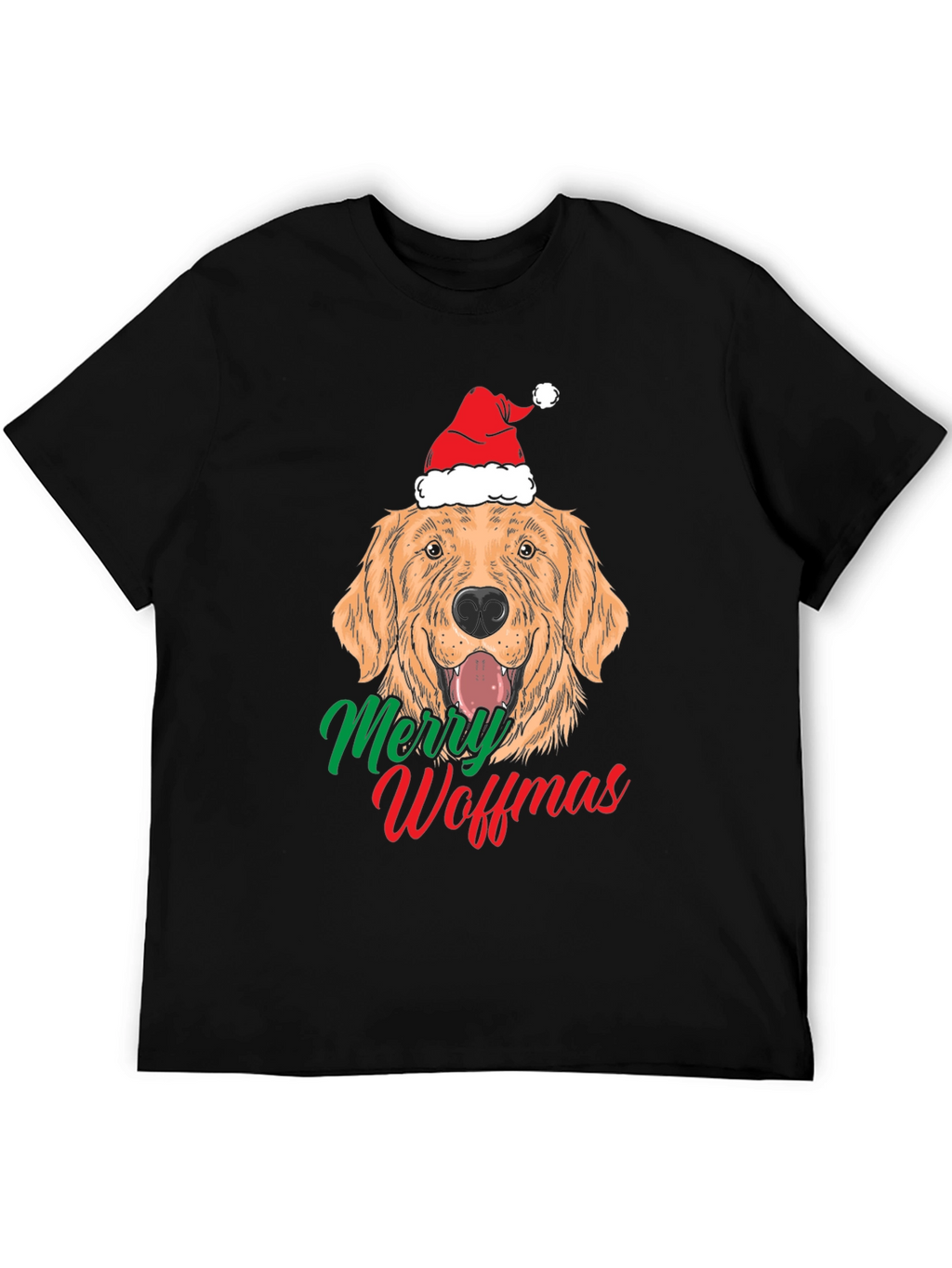 Merry Woffmas Dog Christmas T-Shirt