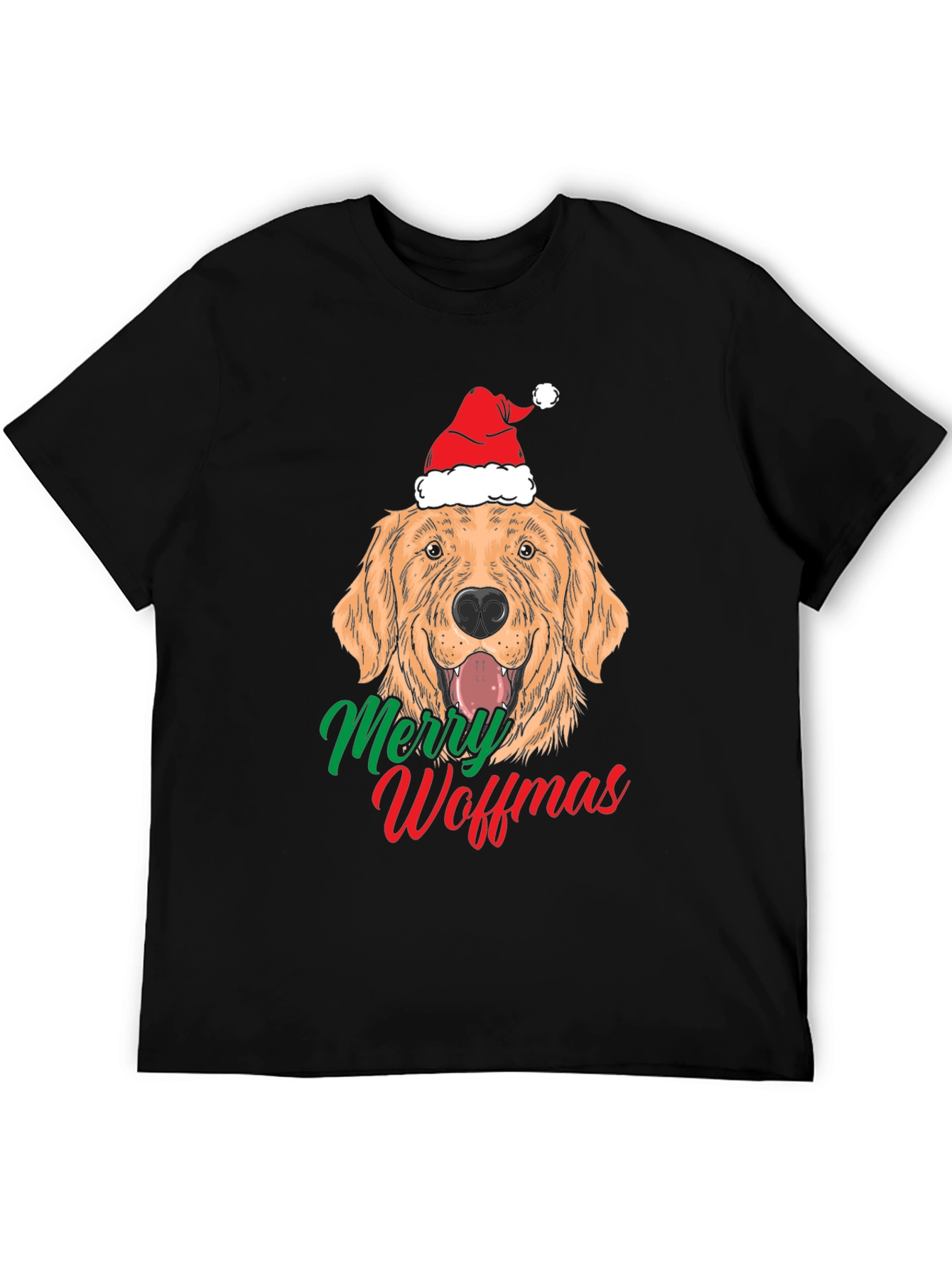 Merry Woffmas Dog Christmas T-Shirt