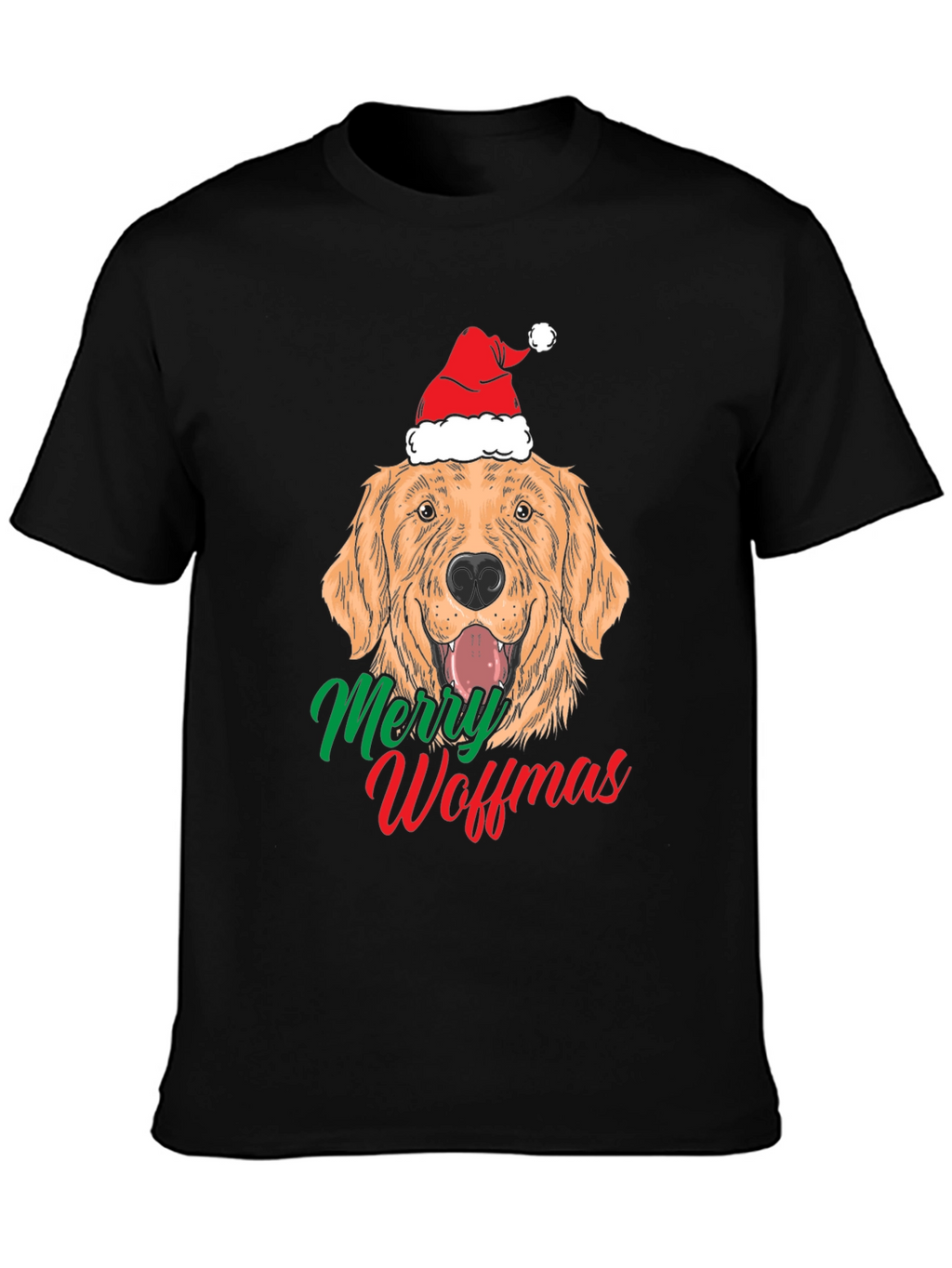 Merry Woffmas Dog Christmas T-Shirt