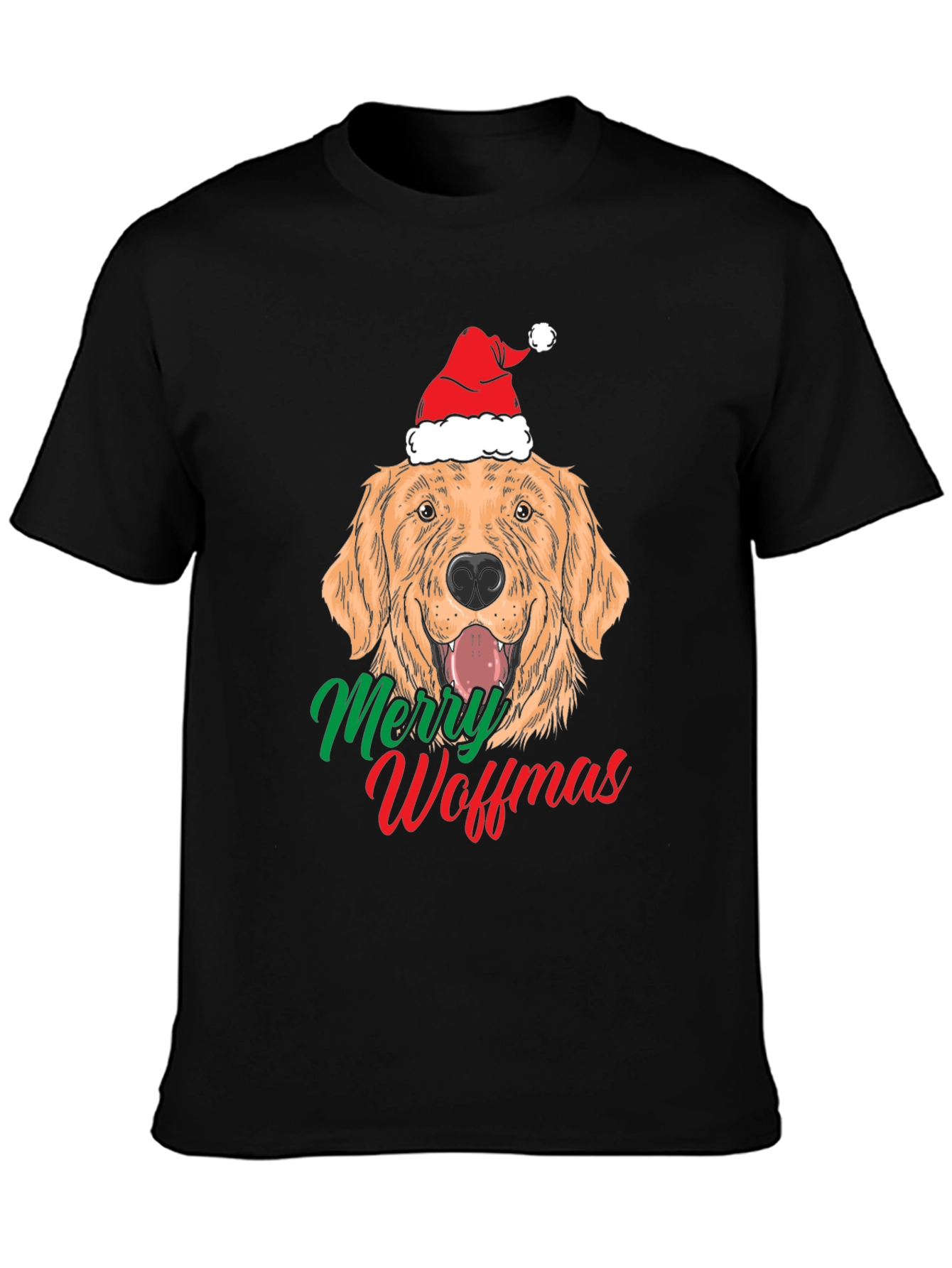 Merry Woffmas Dog Christmas T-Shirt