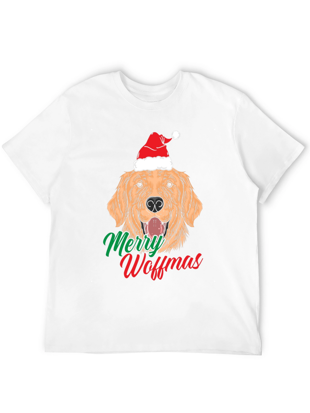 Merry Woffmas Dog Christmas T-Shirt