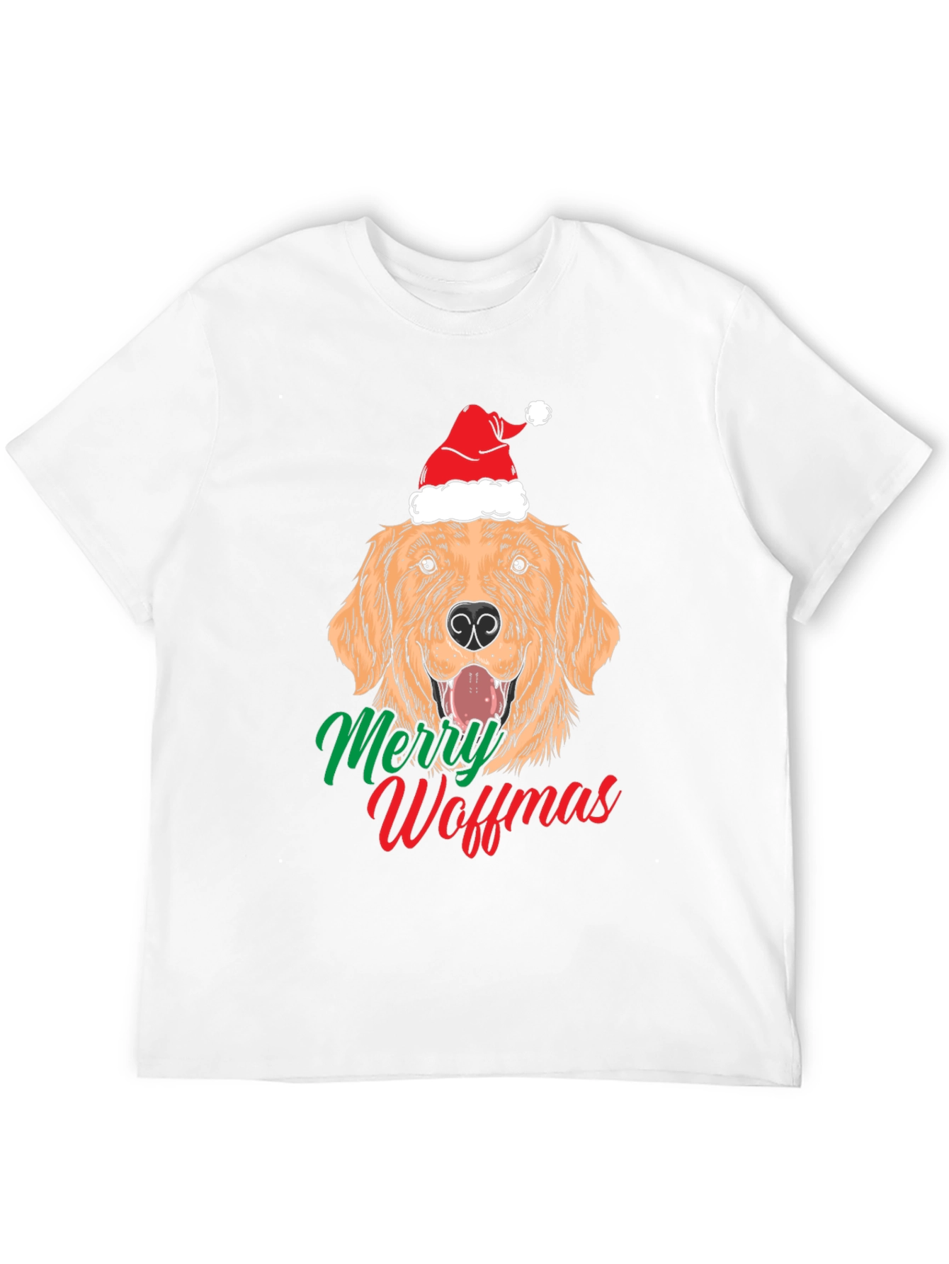 Merry Woffmas Dog Christmas T-Shirt