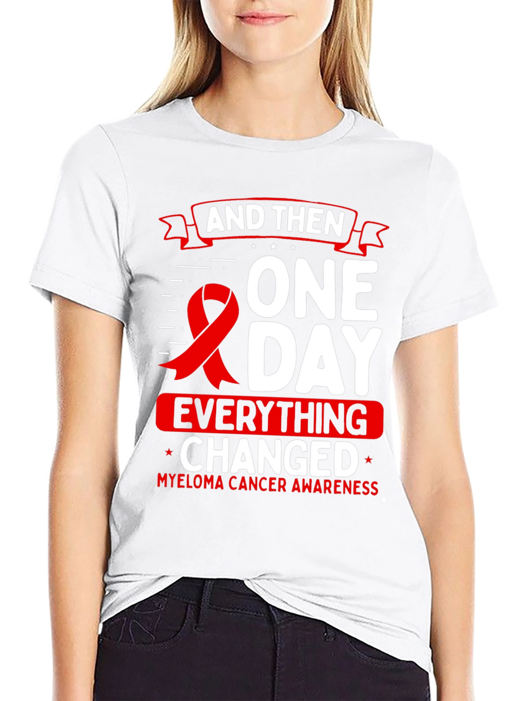 Myeloma Cancer Awareness Graphic Tee
