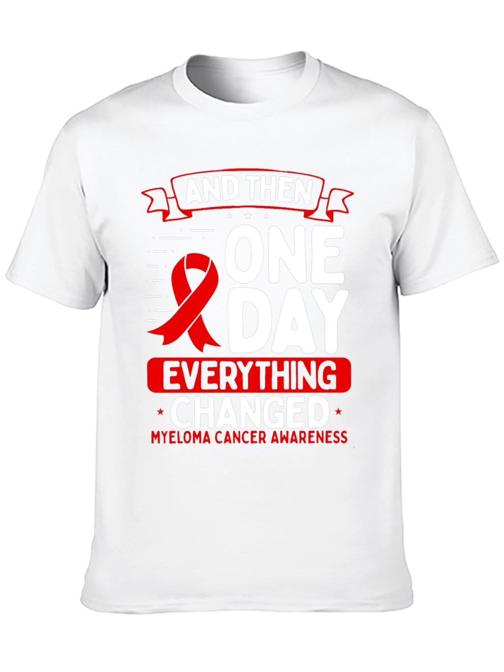 Myeloma Cancer Awareness Graphic Tee