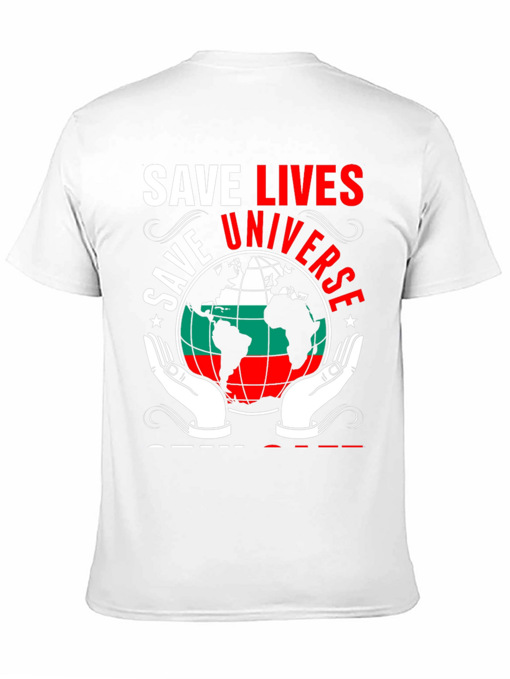 Save Lives Universe Graphic T-Shirt