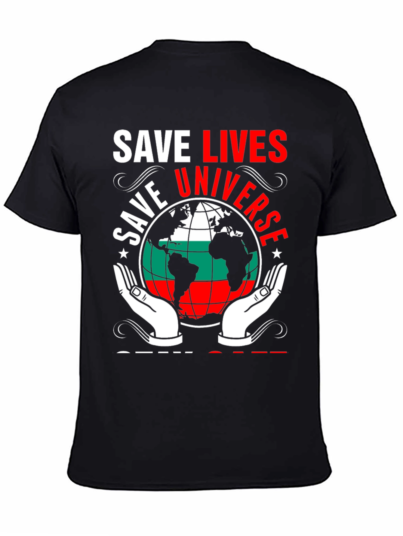Save Lives Universe Graphic T-Shirt