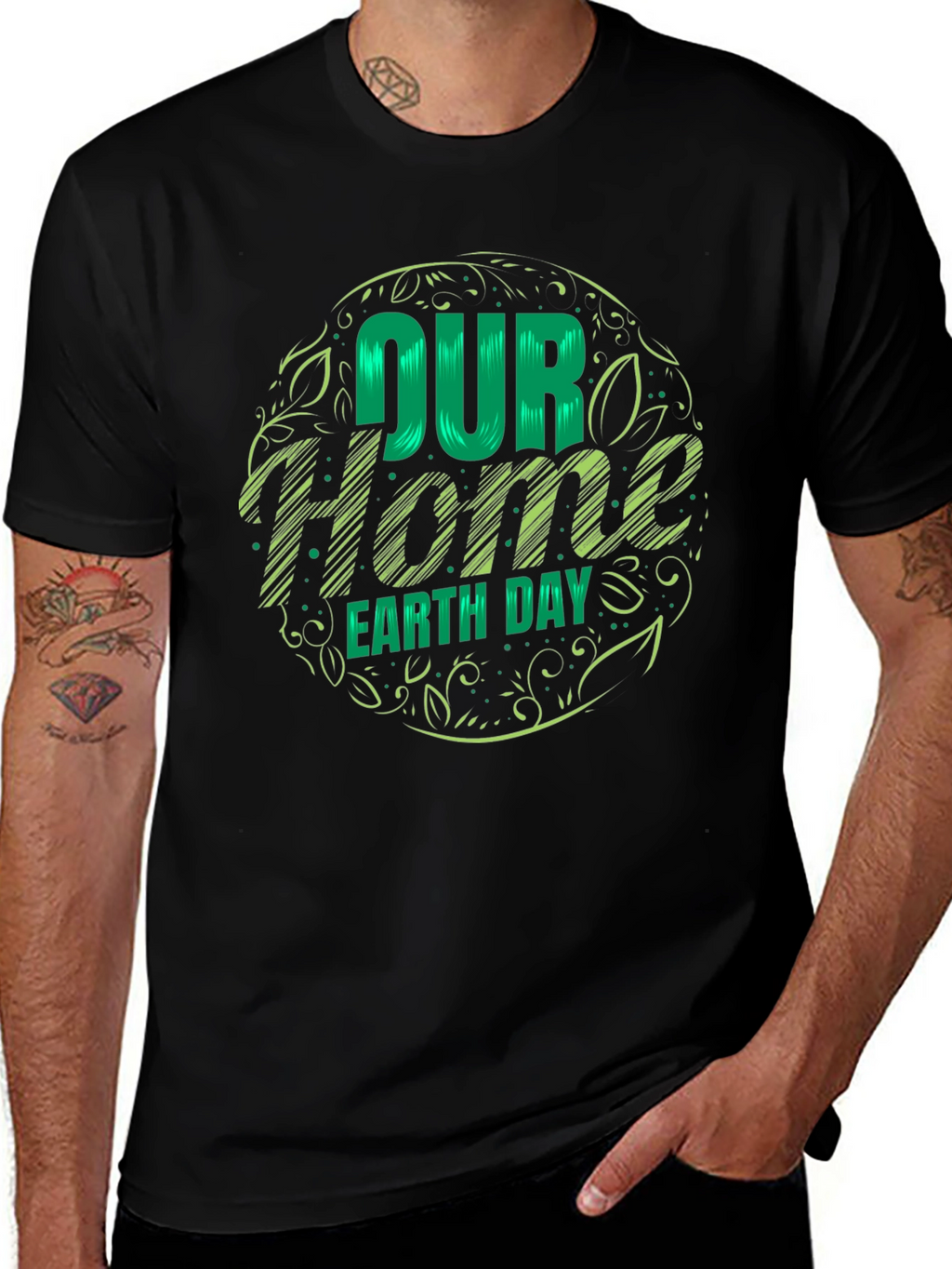 Our Home Earth Day Graphic T-Shirt