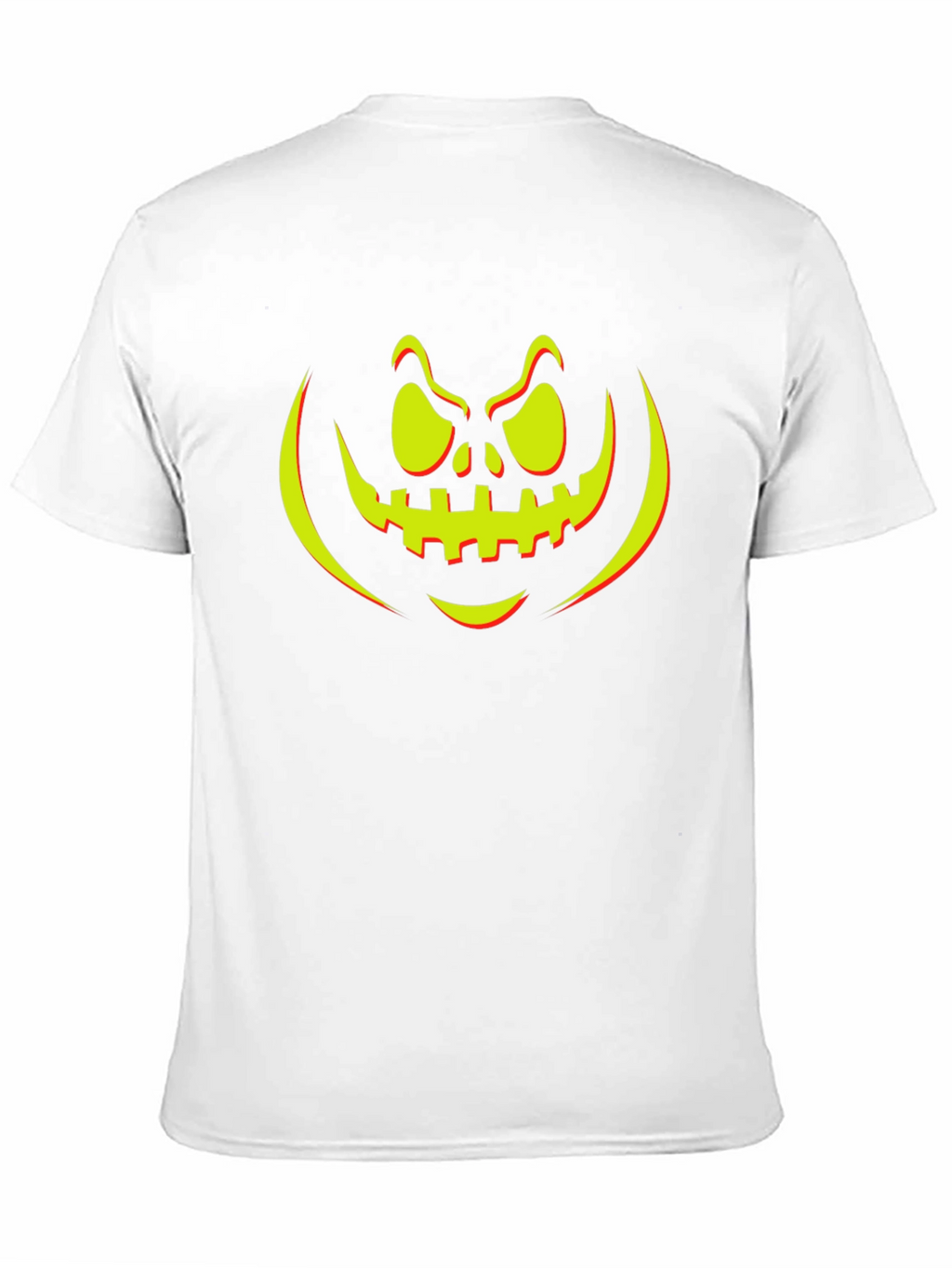 Halloween Pumpkin Face Graphic Tee