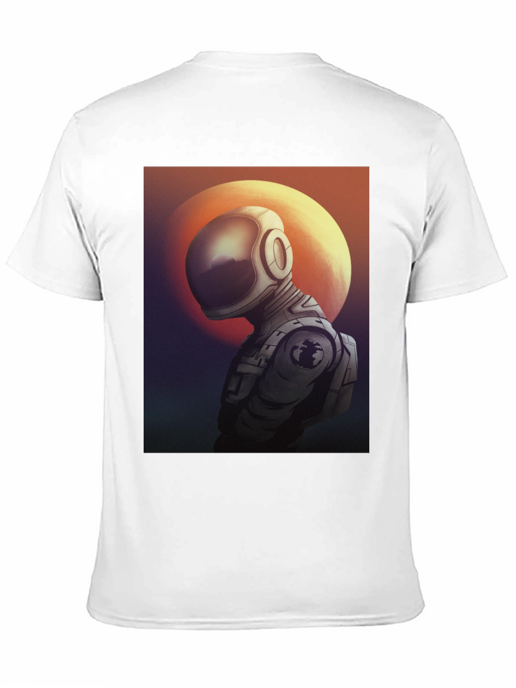 Astronaut Graphic Black T-Shirt - Space Explorer Tee