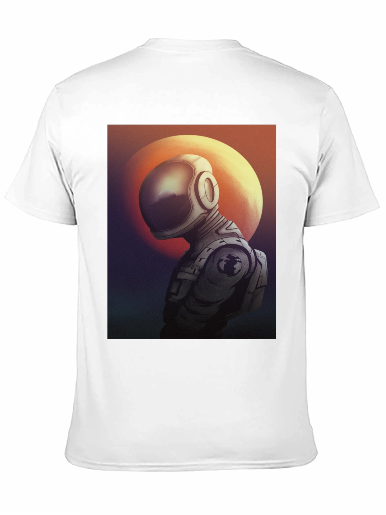 Astronaut Graphic Black T-Shirt - Space Explorer Tee