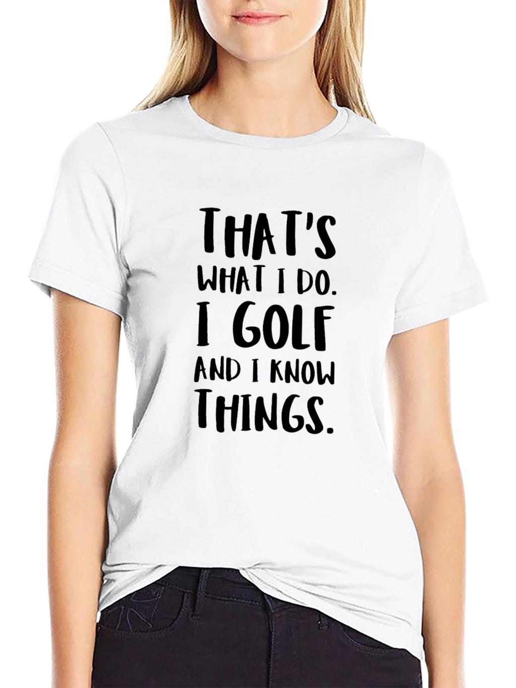 Golfing Knowledge T-Shirt