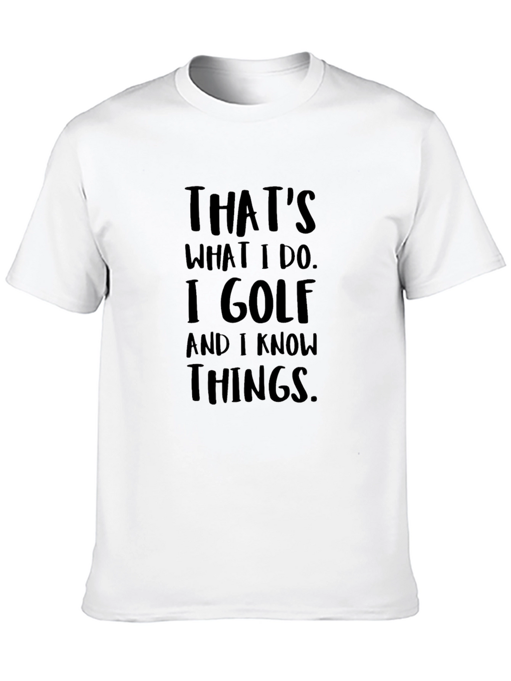 Golfing Knowledge T-Shirt
