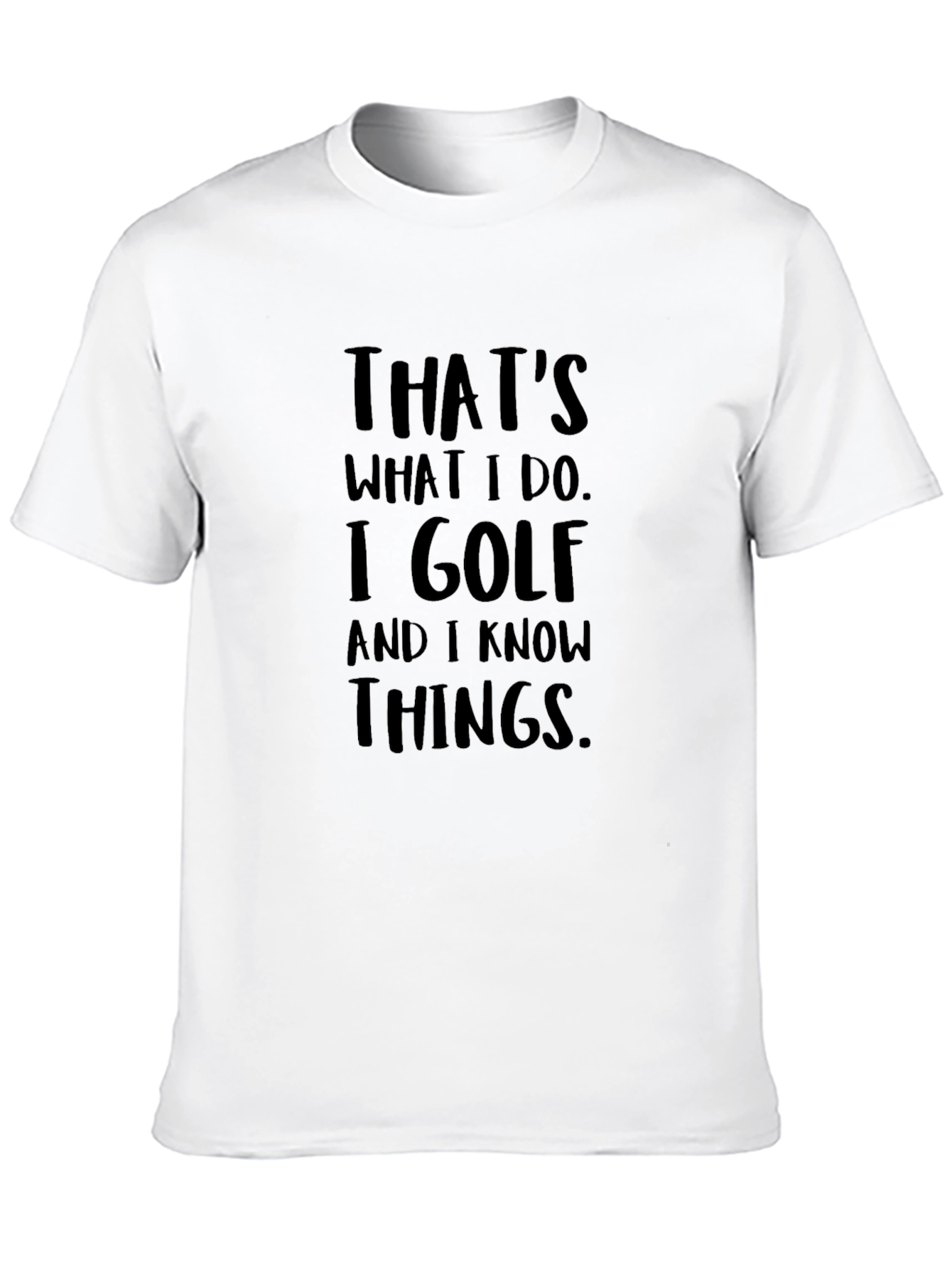 Golfing Knowledge T-Shirt