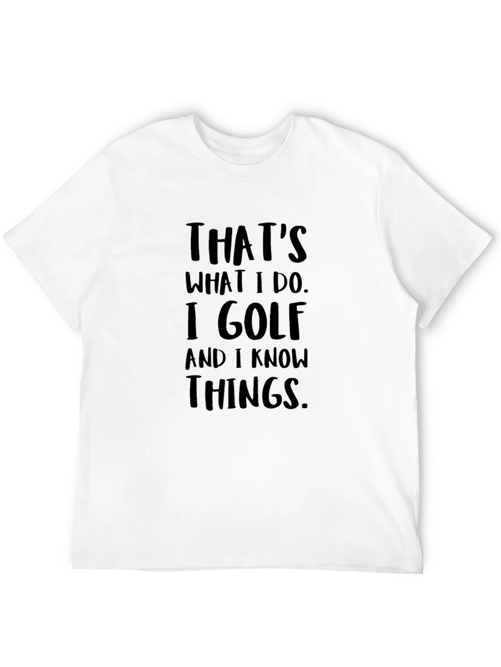 Golfing Knowledge T-Shirt
