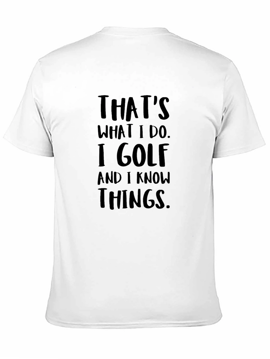 Golfing Knowledge T-Shirt