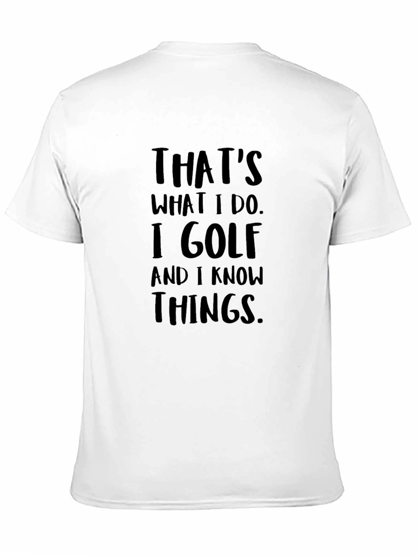 Golfing Knowledge T-Shirt