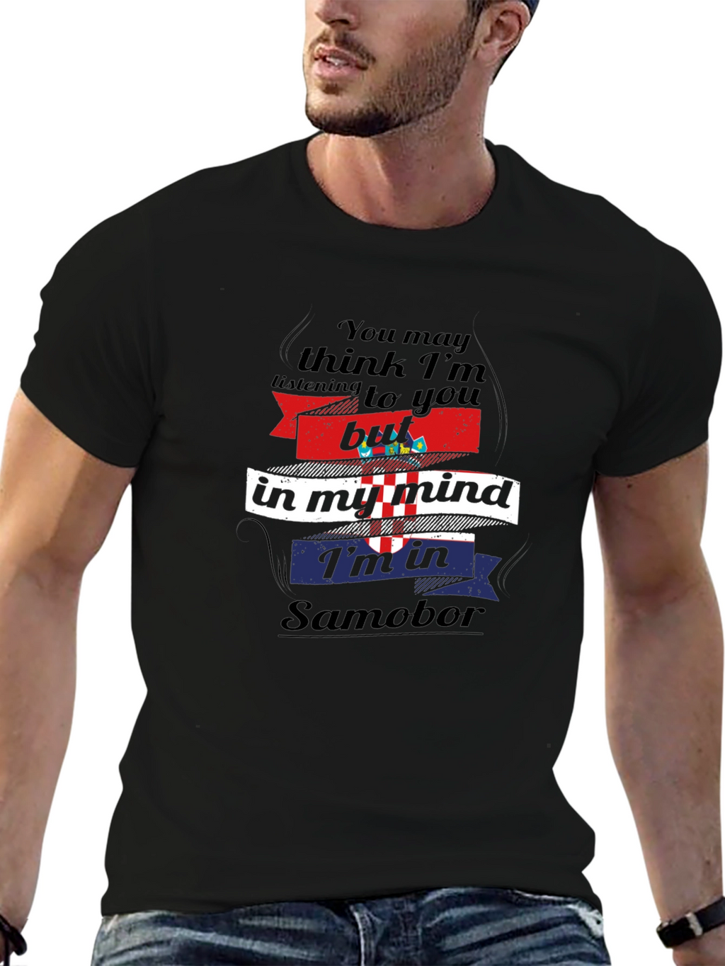 Samobor Croatia T-Shirt - Novelty Travel Tee