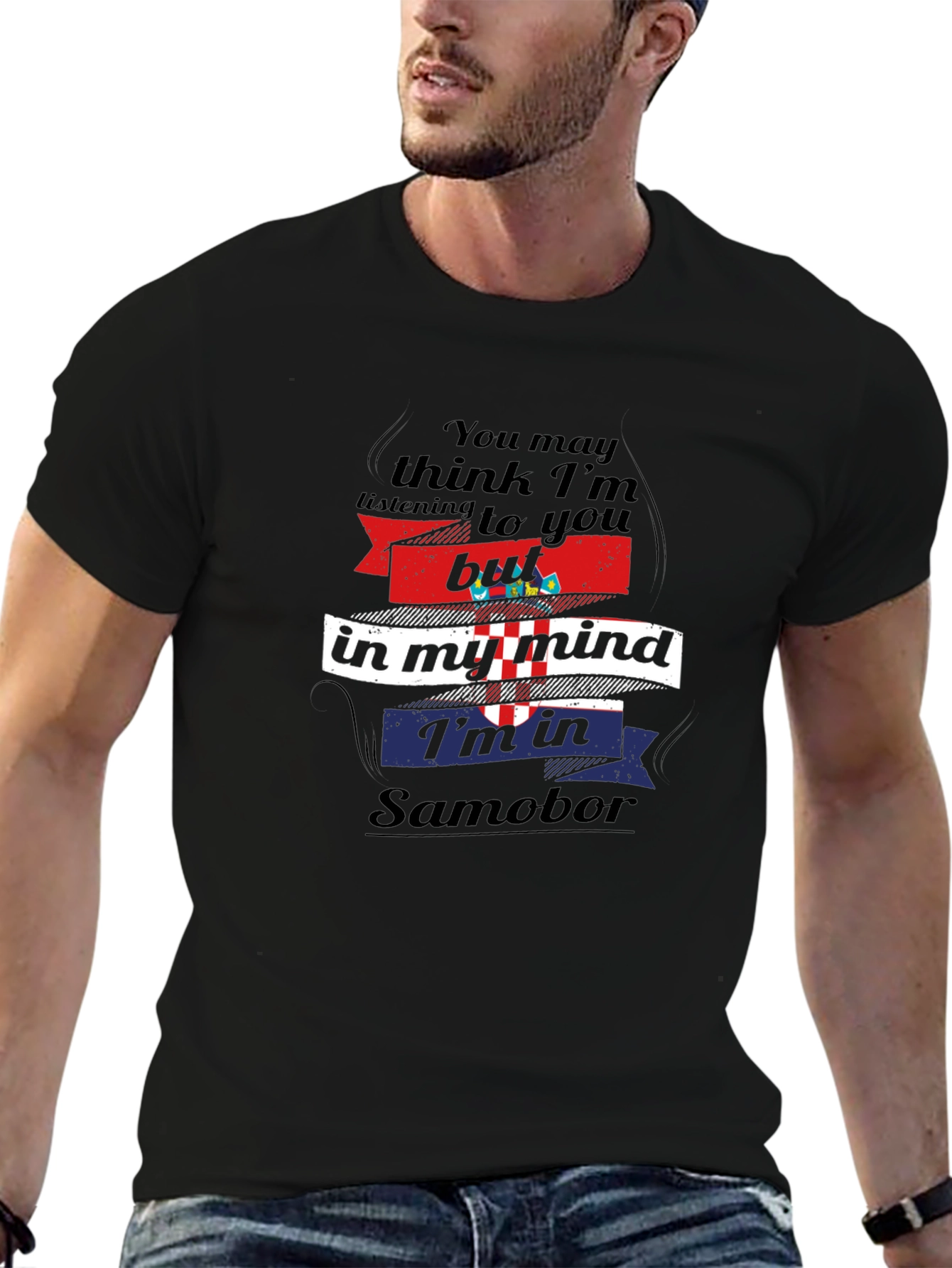 Samobor Croatia T-Shirt - Novelty Travel Tee