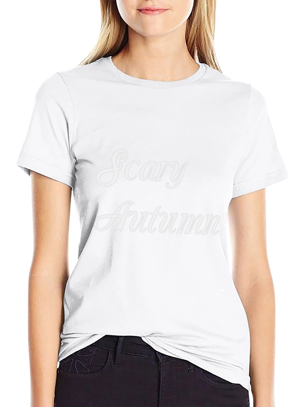 Scary Autumn Black T-Shirt