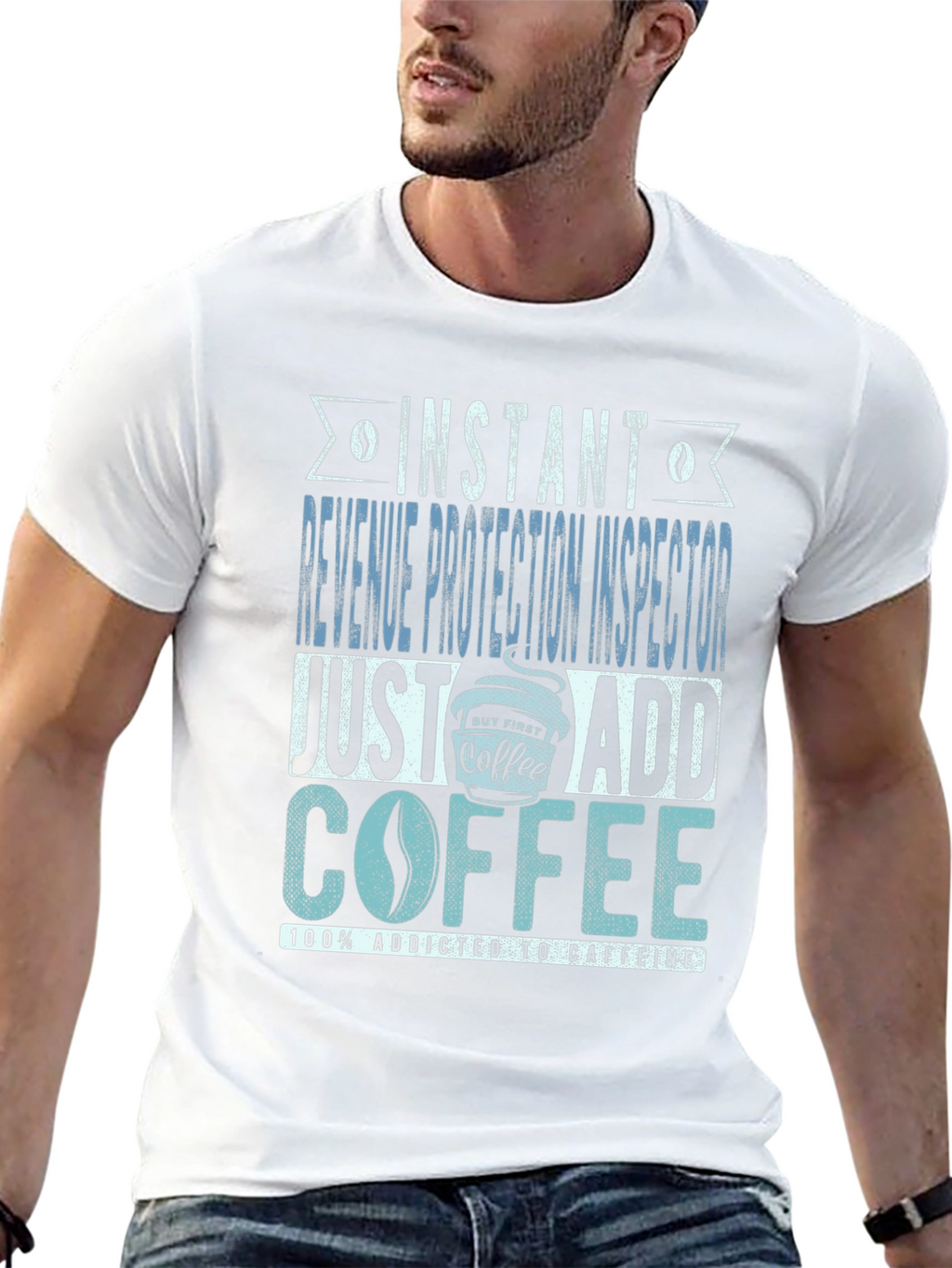 Instant Revenue Protection Inspector Add Coffee T-Shirt