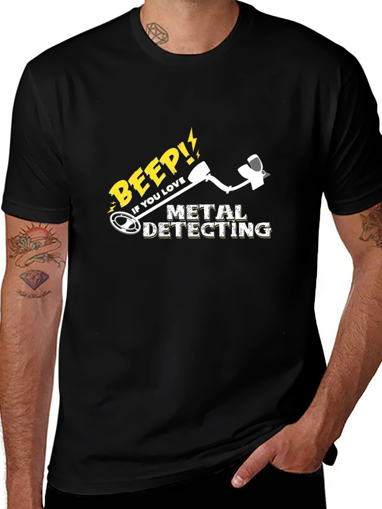 Metal Detecting T-Shirt: Beep If You Love It!