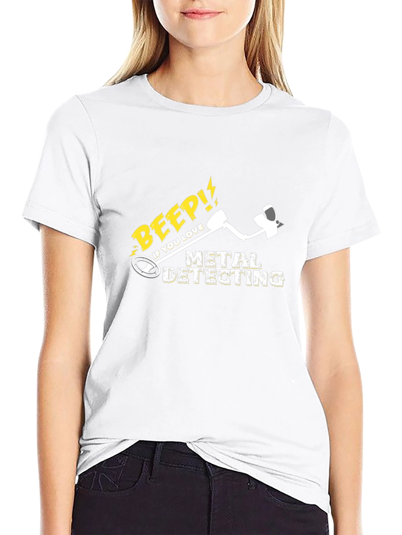 Metal Detecting T-Shirt: Beep If You Love It!