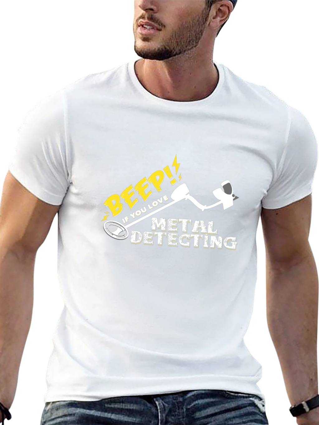 Metal Detecting T-Shirt: Beep If You Love It!