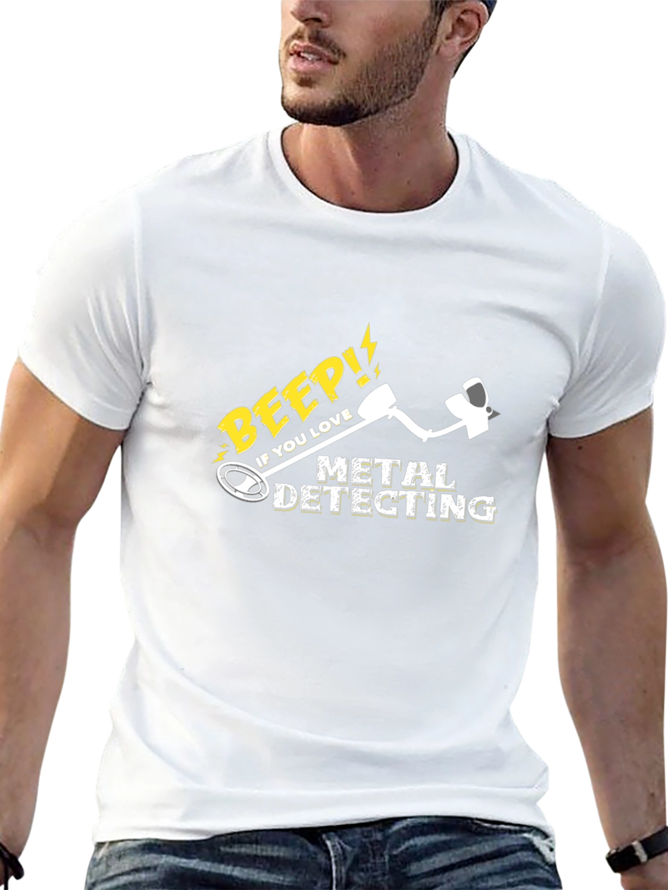 Metal Detecting T-Shirt: Beep If You Love It!