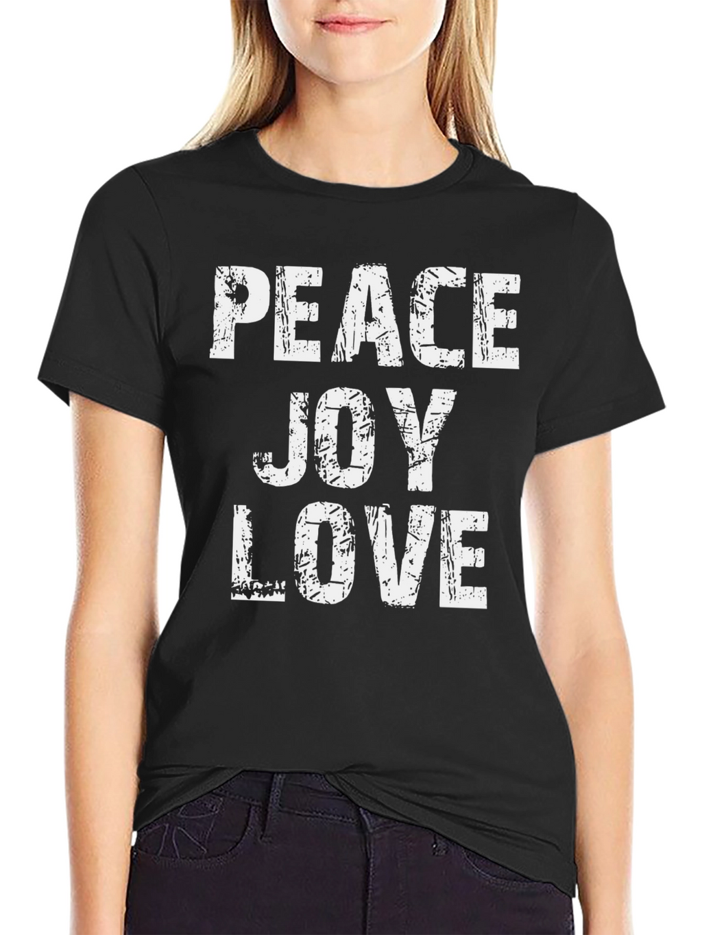 Peace Joy Love Graphic T-Shirt