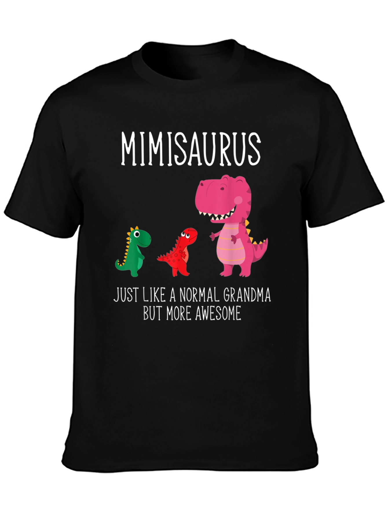 Mimisaurus Grandma T-Shirt - Dinosaur Graphic Tee
