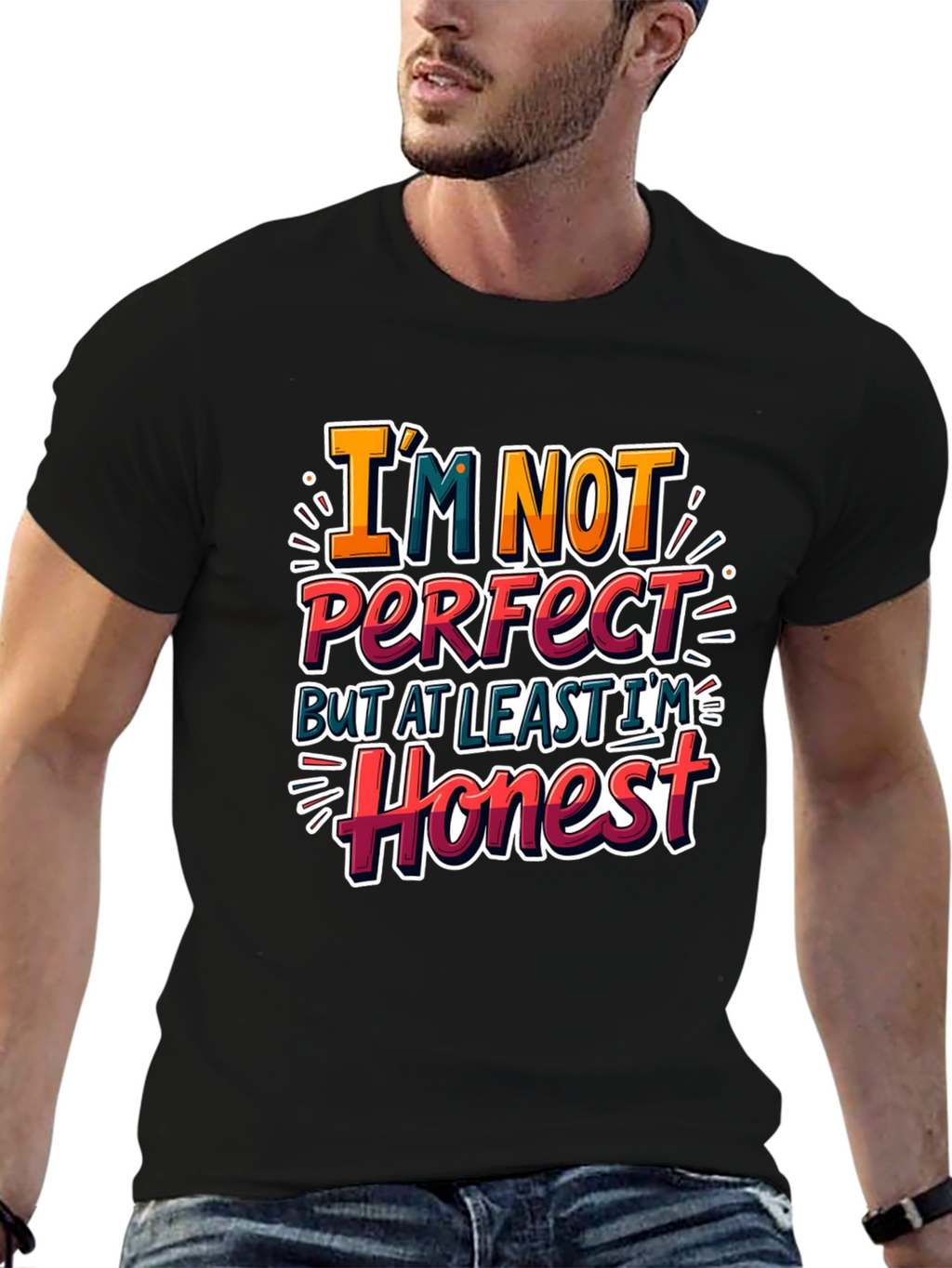 Honest Graphic T-Shirt: Bold Statement Tee