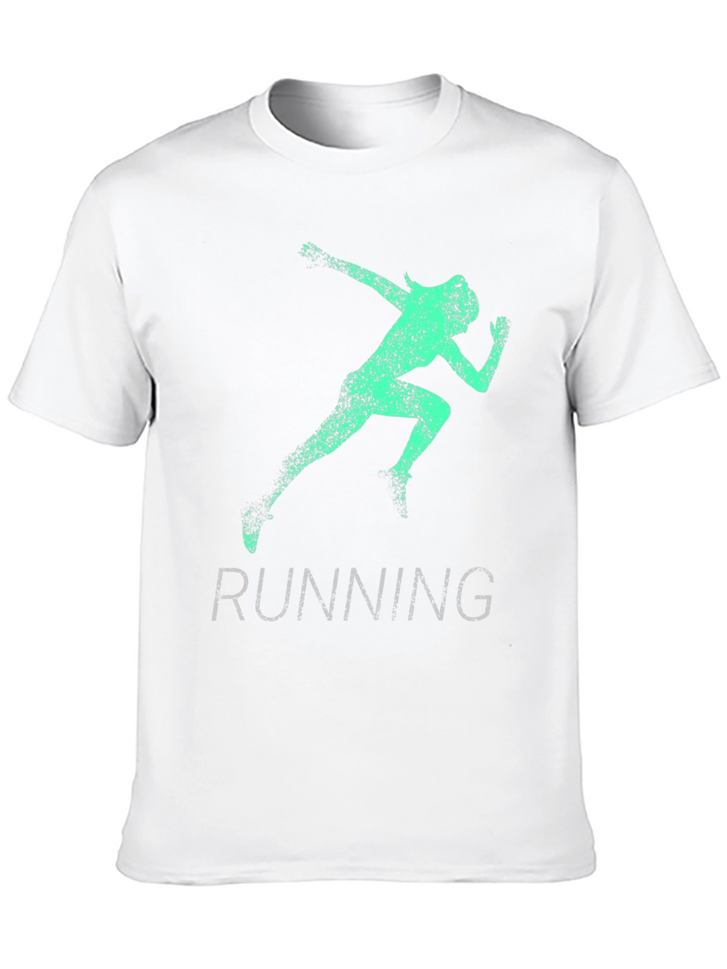 Mens Running Graphic Tee