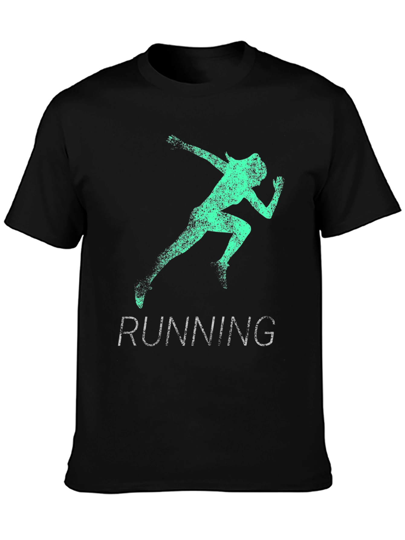 Mens Running Graphic Tee