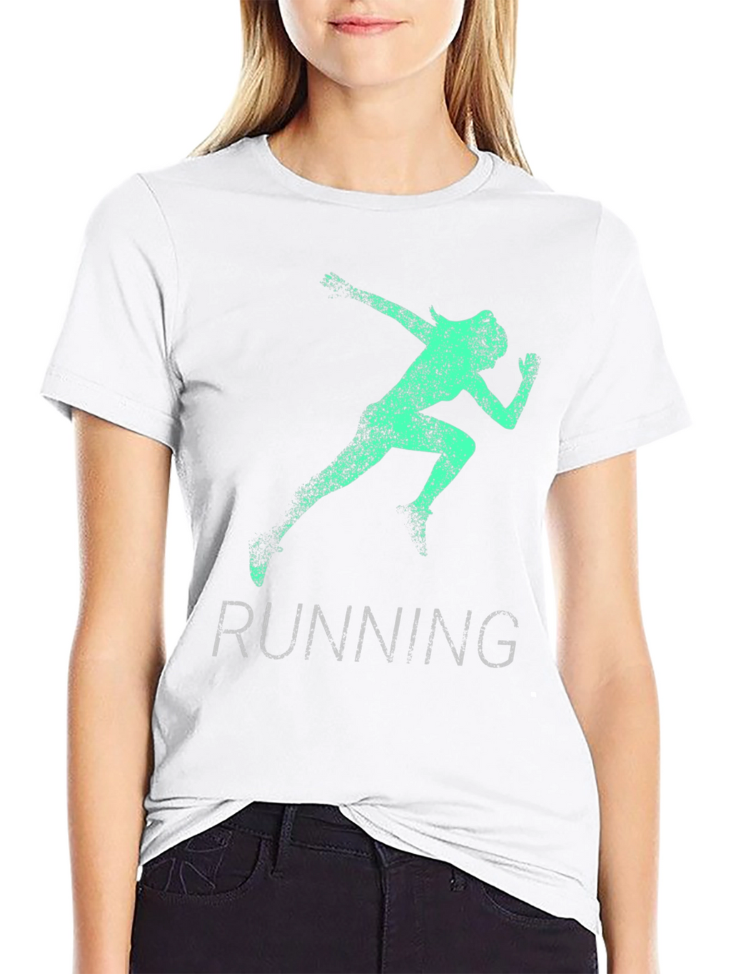 Mens Running Graphic Tee