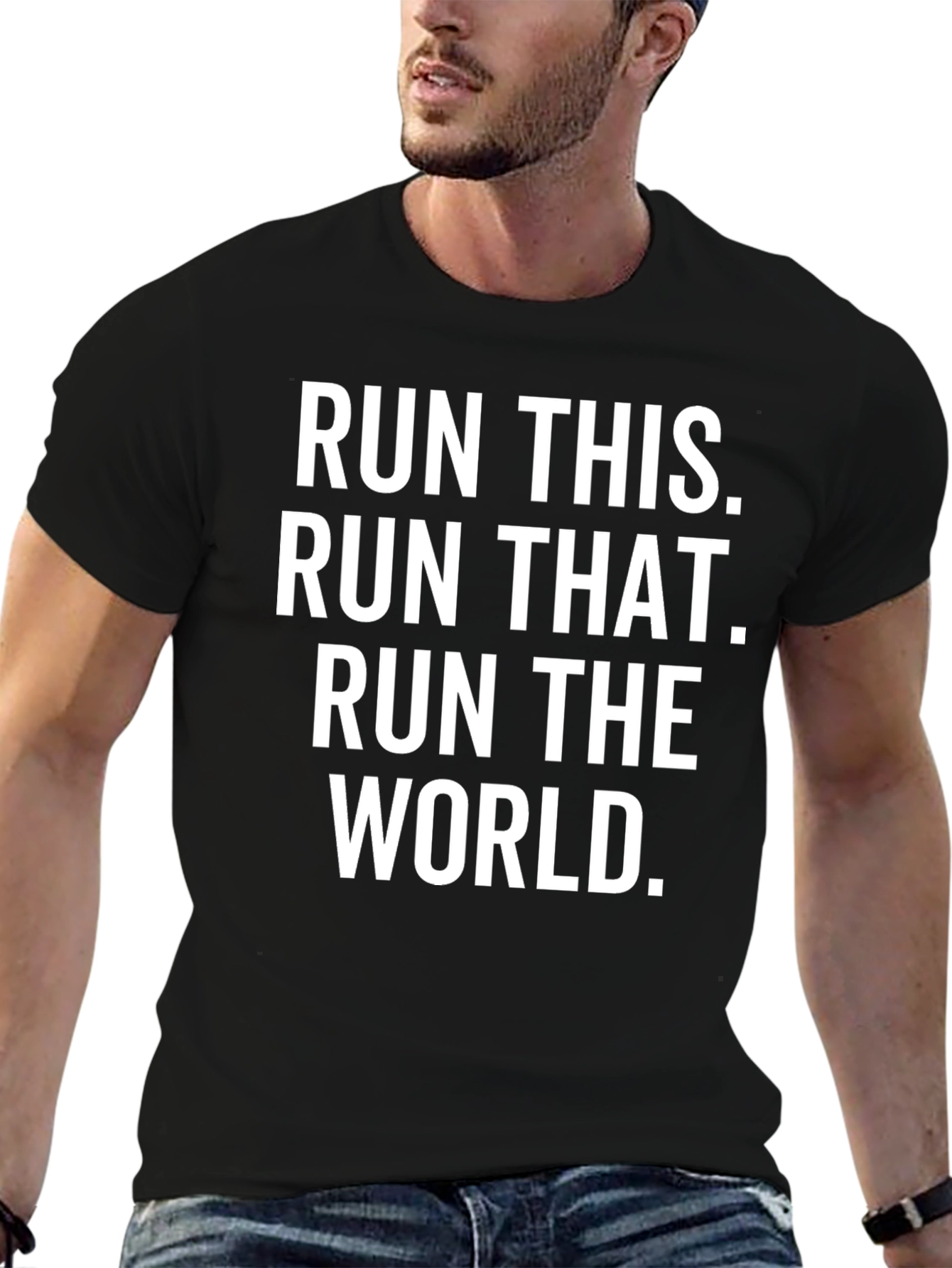 Run The World Graphic T-Shirt