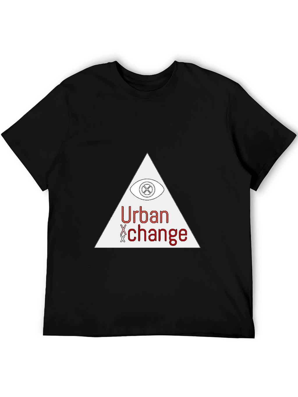 Urban Change Black T-Shirt: Modern Graphic Tee