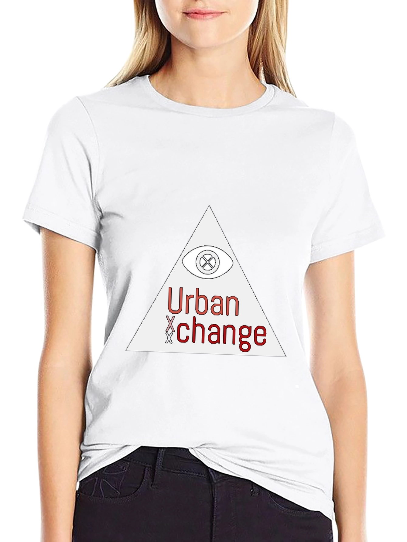 Urban Change Black T-Shirt: Modern Graphic Tee