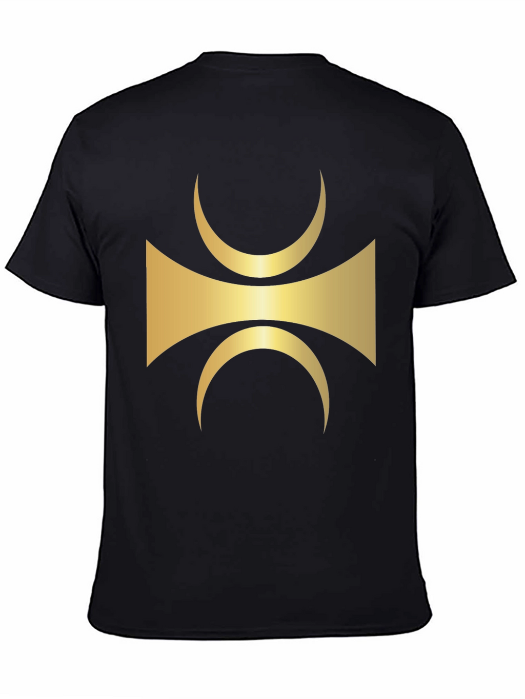 Abstract Symbol Black T-Shirt