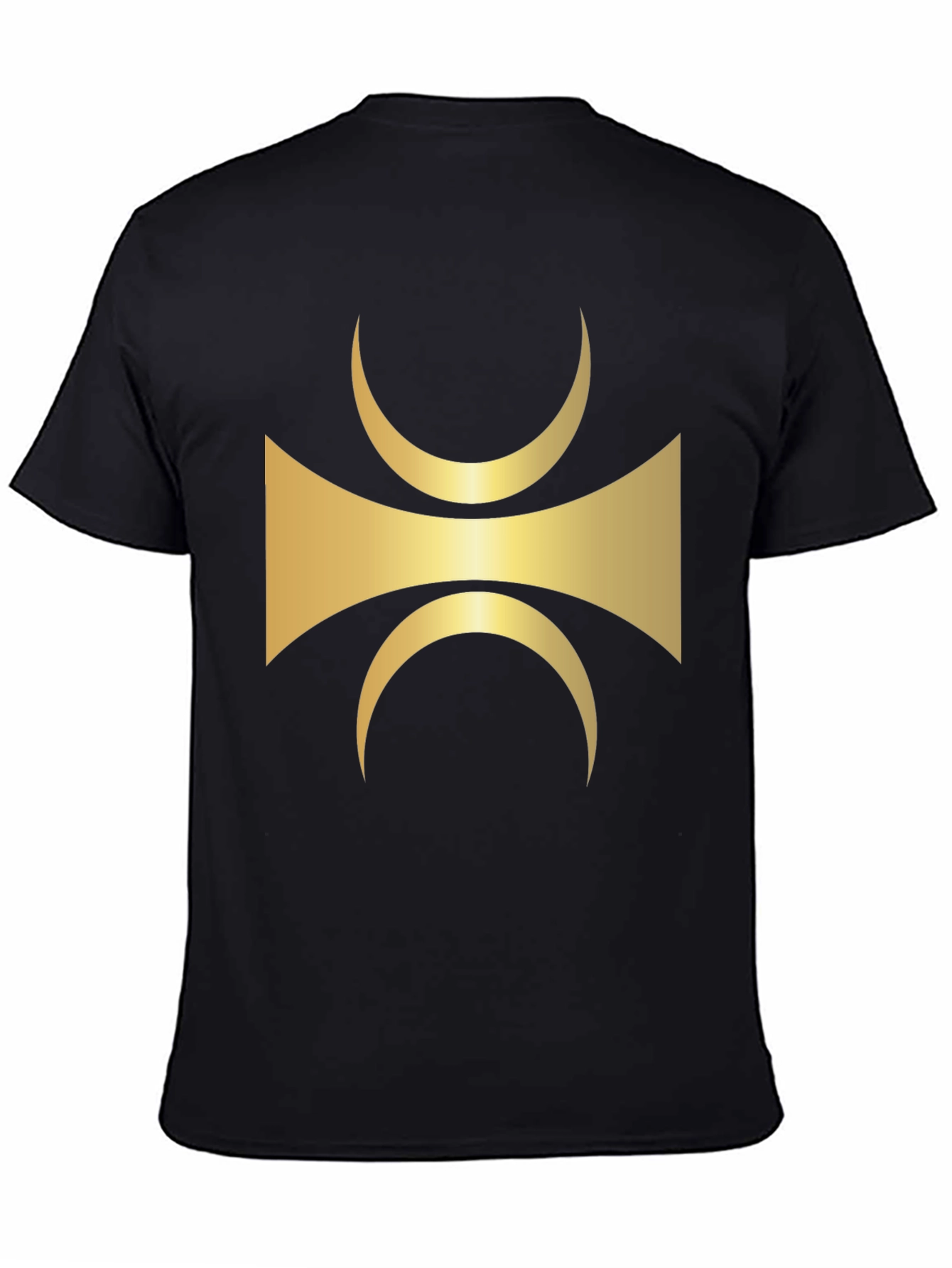 Abstract Symbol Black T-Shirt